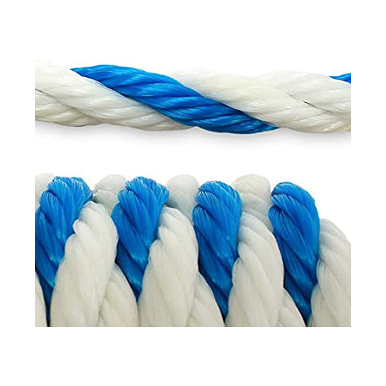 Pool Rope Blue And White (Sold by the Foot) - Pool Baron