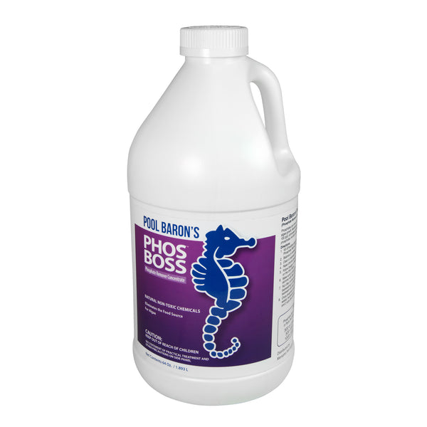 Pool Baron's Phos Boss Phosphate Remover - 64oz - Pool Baron