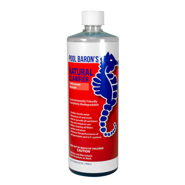 Pool Baron's Natural Clarifier - 1QT - Pool Baron