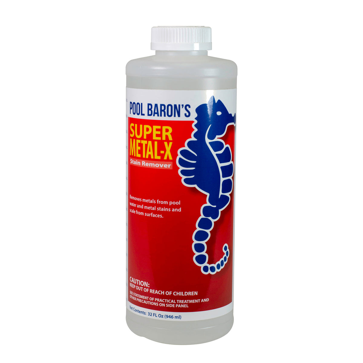 Pool Baron's Super Metal-X Stain Remover - 1QT – Memphis Pool Delivery